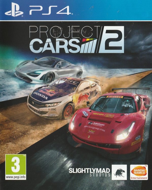 Project Cars 2, ( PEGI ), PS4