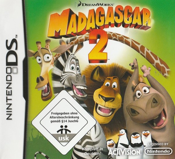 Madagascar 2, Nintendo DS
