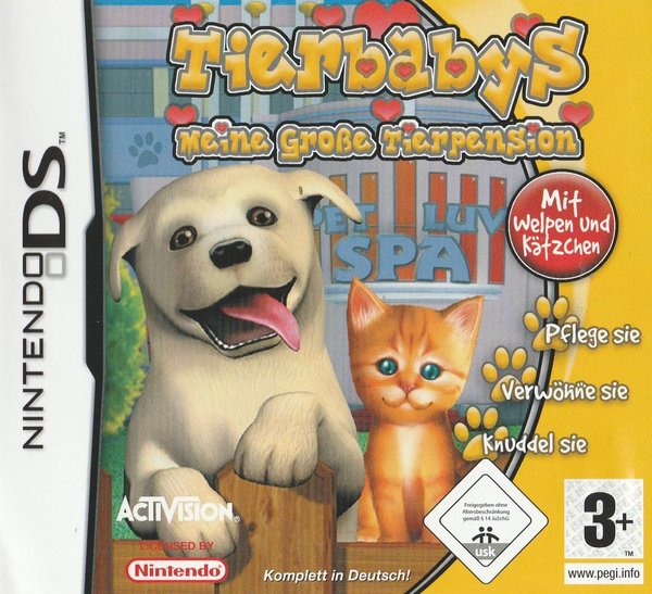 Tierbabys, Meine große Tierpension, Nintendo DS