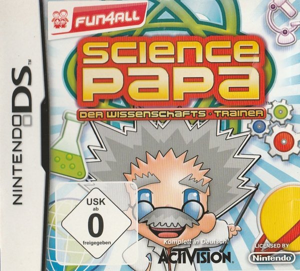 Science Papa  Der Wissenschafts Trainer, Nintendo DS