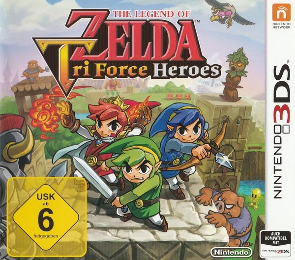 The Legend of Zelda TriForce Heroes, Nintendo 3DS