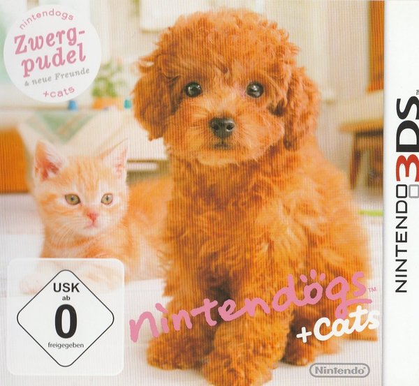 Nintendogs + Cats, Zwergpudel & Neue Freunde, Nintendo 3DS