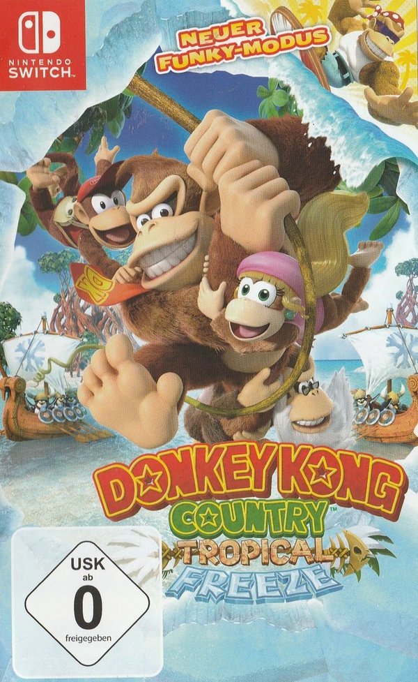Donkey Kong Country Tropical Freeze, Switch