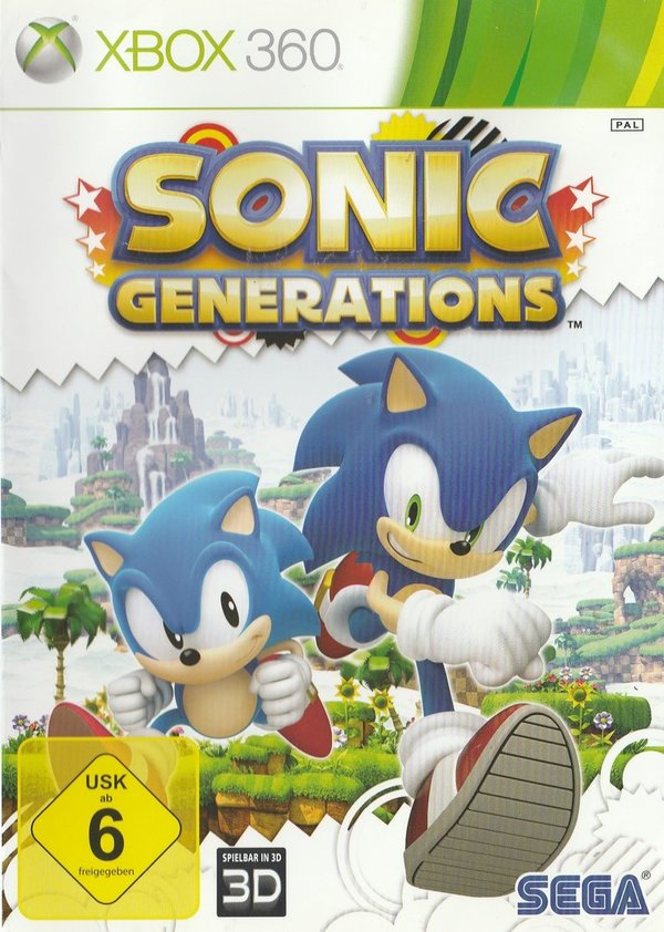 Sonic Generations, XBox 360