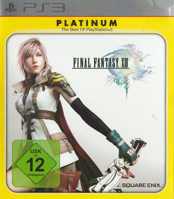 Final Fantasy XIII, Platinum, PS3