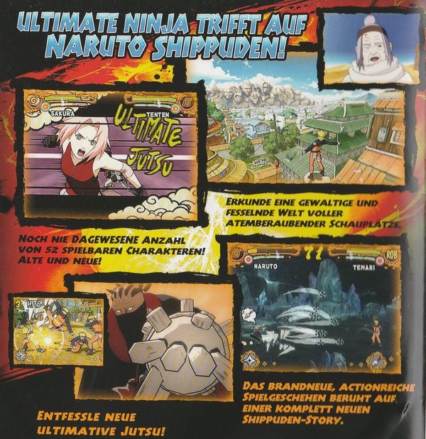Naruto Shippuden Ultimate Ninja 4, PS2