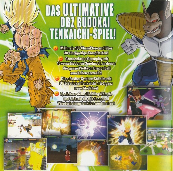 Dragonball Z Budokai Tenkaichi 3, PS2