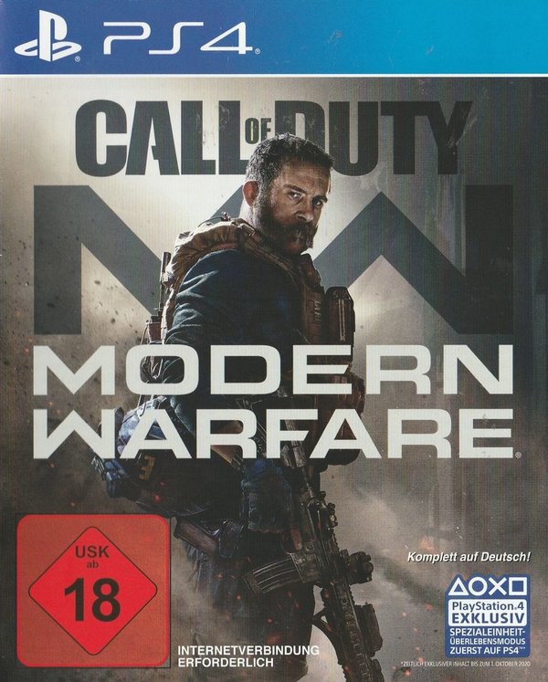 Call of Duty, Modern Warfare, PS4