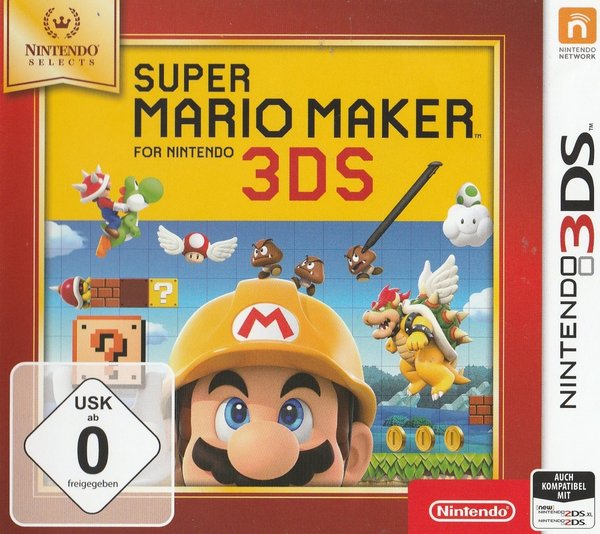 Super Mario Maker 3DS,  Nintendo Selects, Nintendo 3DS