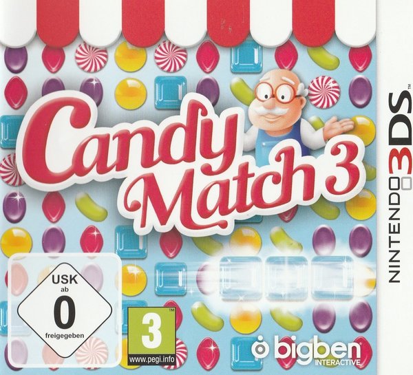 Candy Match 3, Nintencdo 3DS