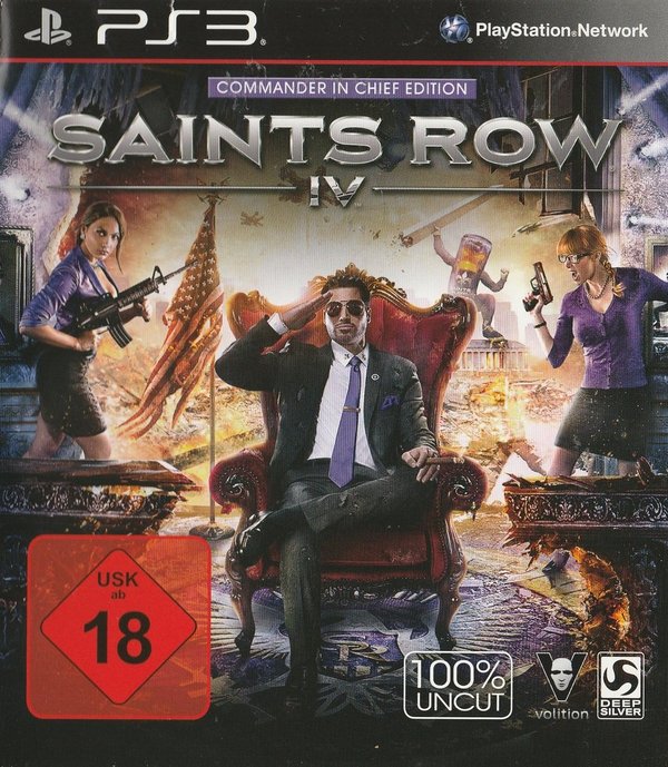 Saints Row IV , Commander in Chief Edition,  PS3