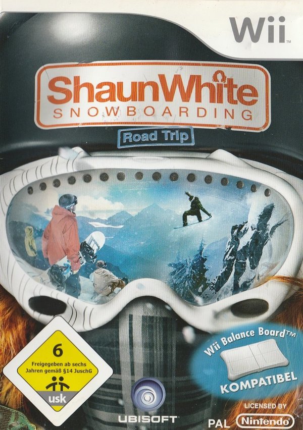 Shaun White Snowboarding, Road Trip, Wii
