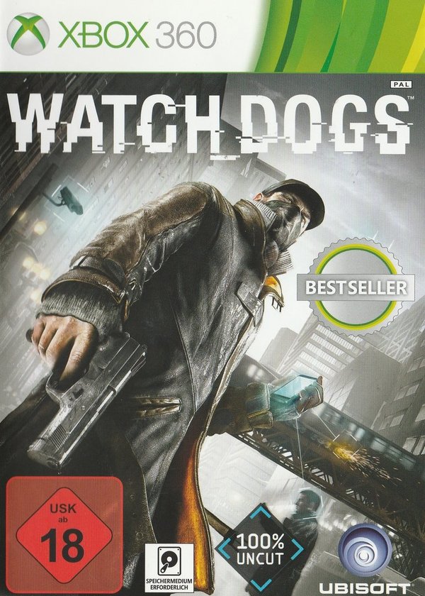 Watch Dogs, Bestseller, XBox 360