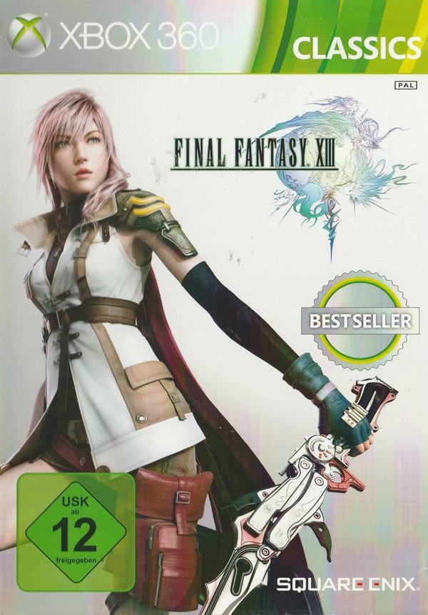 Final Fantasy XIII, Bestseller, XBox 360