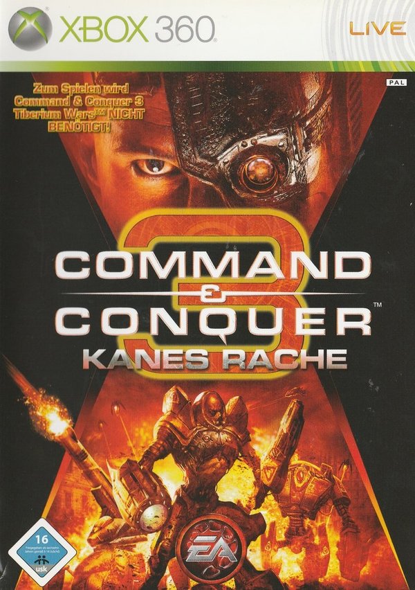 Command & Conquer 3 Kanes Rache , XBox 360