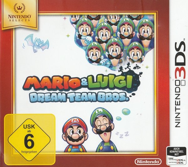 Mario and Luigi DreamTeam, Nintendo Selects. Nintendo 3DS