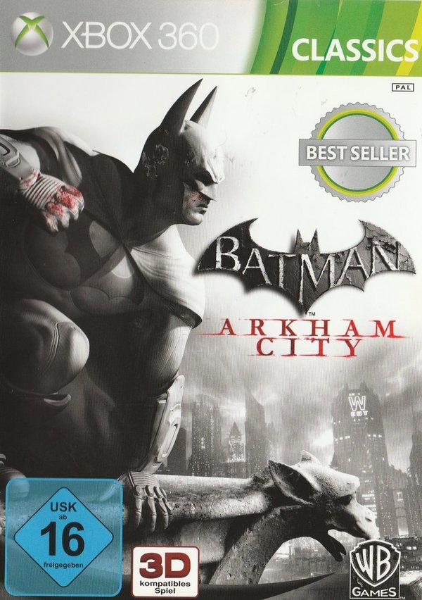 Batman Arkham City, Classic, Bestseller, XBox 360