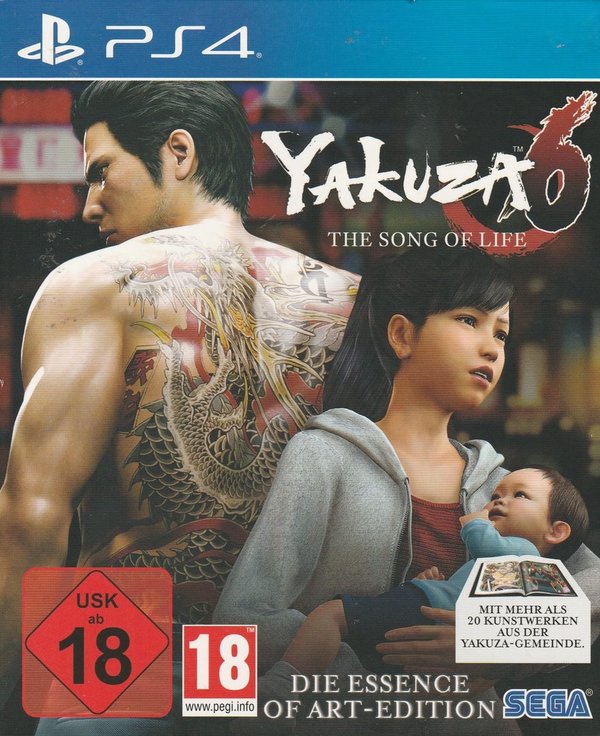 Yakuza 6, The Song of Life, Essence of Art Edition, PS4