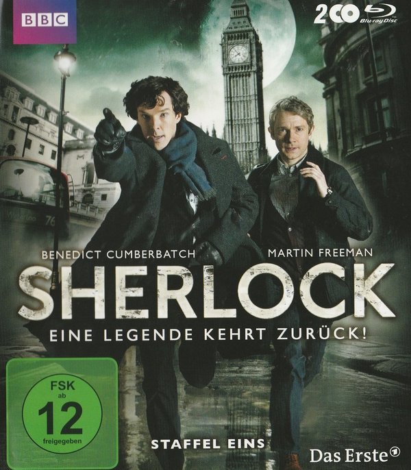 Sherlock, Eine Legende kehrt zurück, Staffel 1, Blu-ray