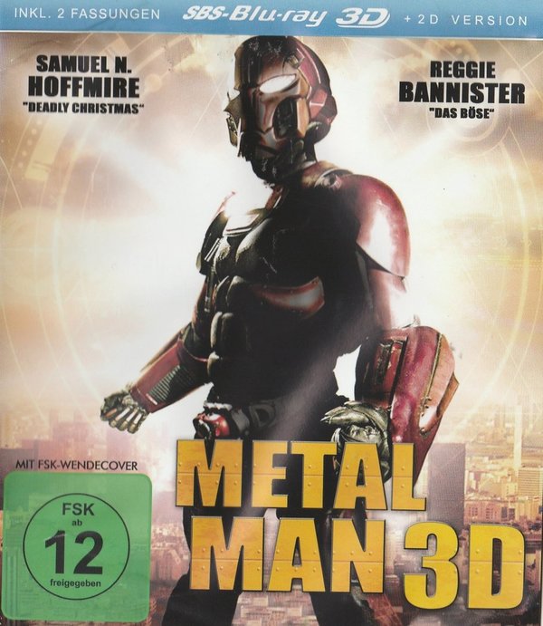 Metal Man 3D, Blu-ray