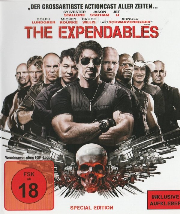 The Expendables, Blu-ray