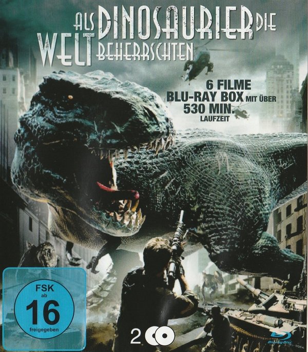Als Dinosaurieer die Welt beherrschten, 6 Filme, Blu-ray