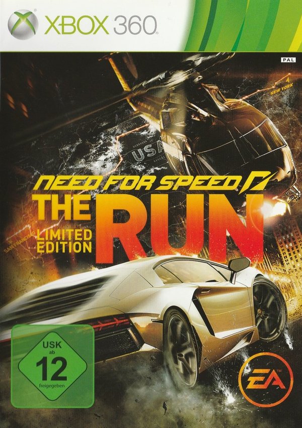 Need for Speed The Run, Limited Edition, XBox 360