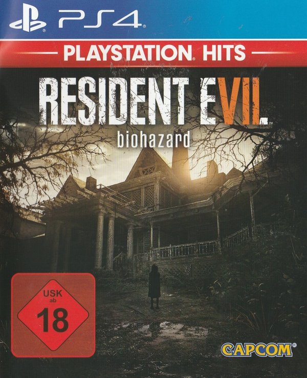 Resident Evil Biohazard, Playstation Hit, PS4
