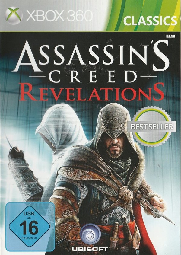 Assassin's Creed, Revelations, Classics, Bestseller, XBox 360
