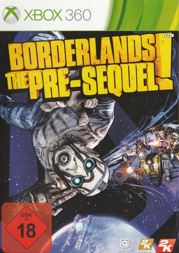 Borderlands The Pre Sequel, XBox 360
