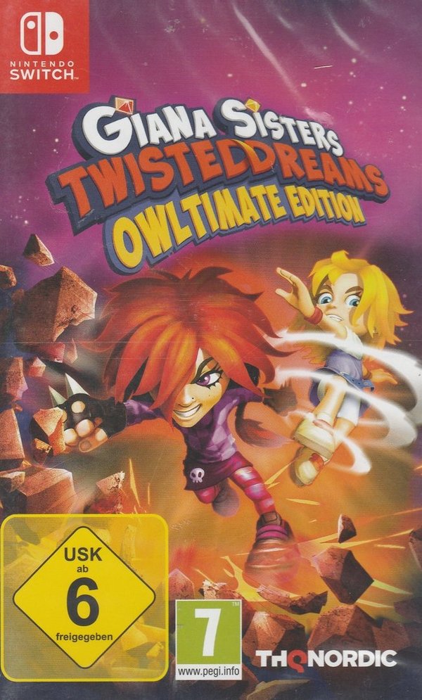 Giana Sisters Twisted Dreams Owltimate Edition, Nintendo Switch