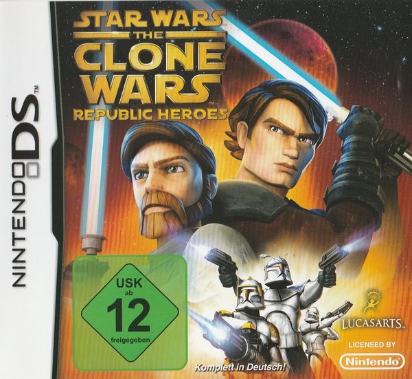 Star Wars The Clone Wars Republic Heroes, Nintendo DS