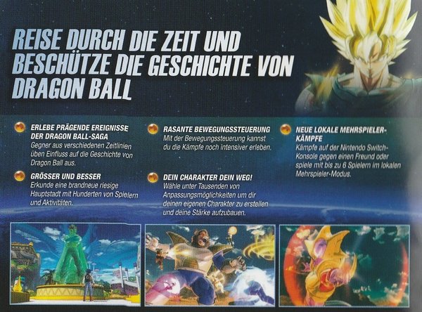Dragon Ball Xenoverse 2, Nintendo Switch