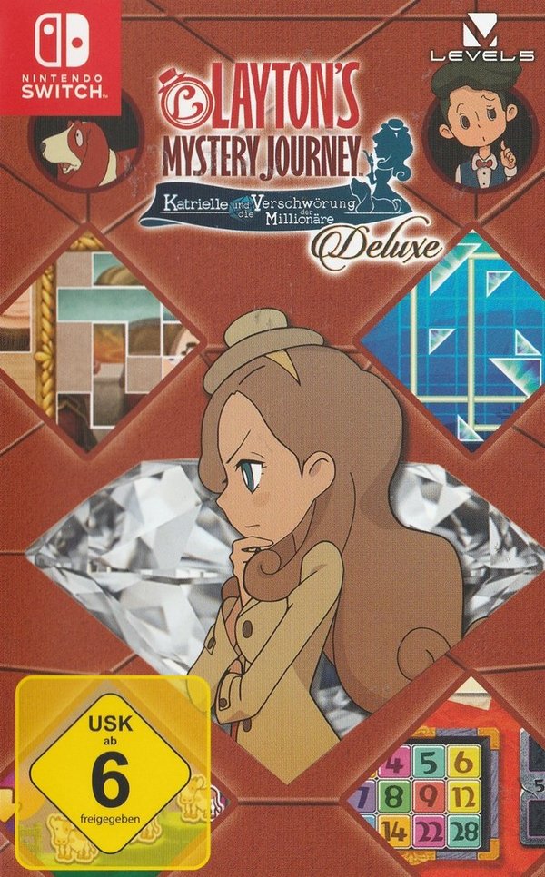 Layton`s Mystery Journey Katrielle und die Verschwörung der Millionäre, Deluxe, Nintendo Switch