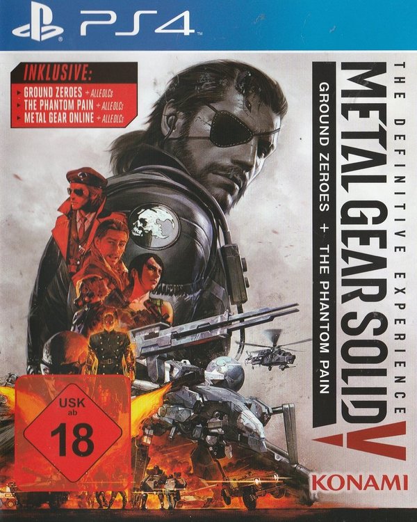 Metal Gear Solid V, The Definitive Edition, PS4