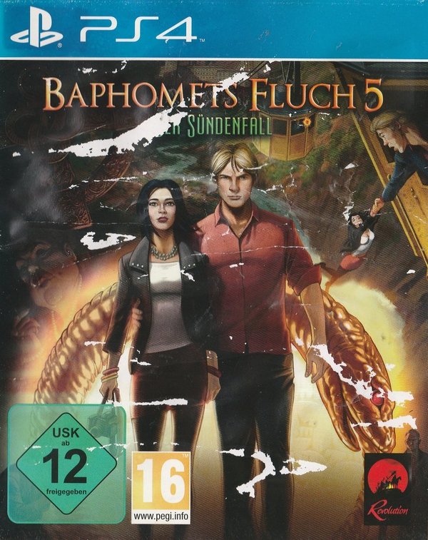 Baphomets Fluch 5 Der Sündenfall, PS4