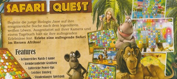 Safari Quest, Nintendo 3DS