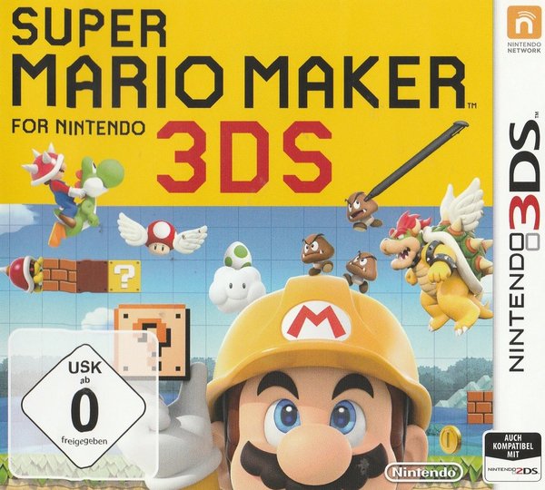 Super Mario Maker 3DS,  Nintendo 3DS