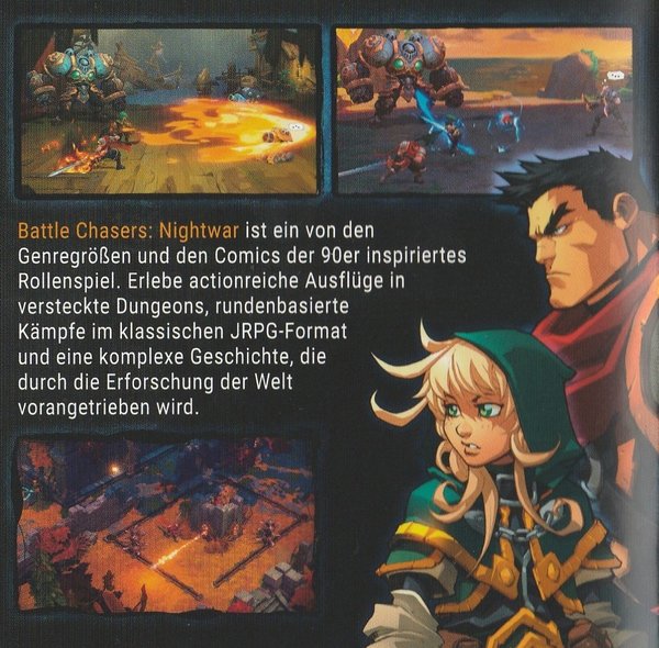 Battle Chasers Nightwar, Nintendo Switch