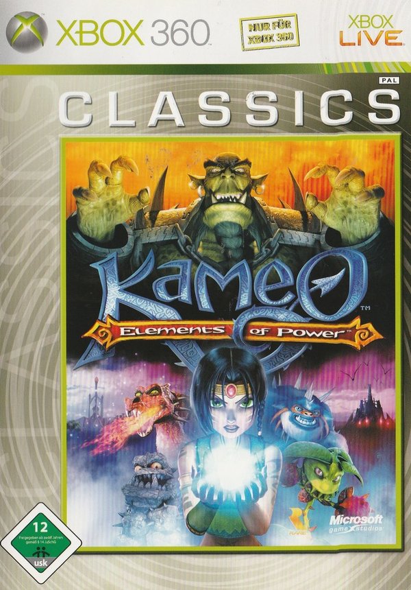 Kameo Elements of Power, Classics, XBox 360