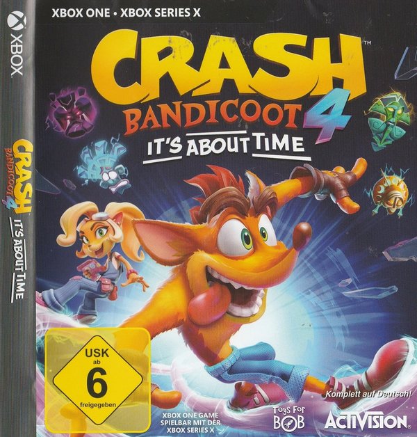 Crash Bandicoo 4 It's About Time, XBox One