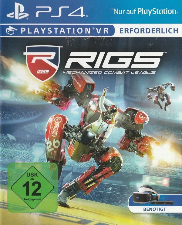 RIGS Mechanized Combat League, PlayStation VR, PS4