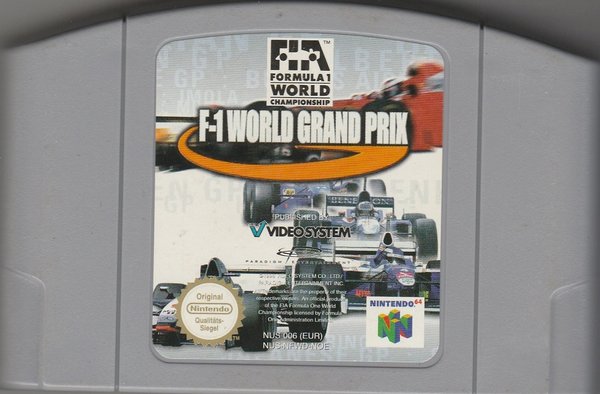 F1 World Grand Prix Players Choice, N 64
