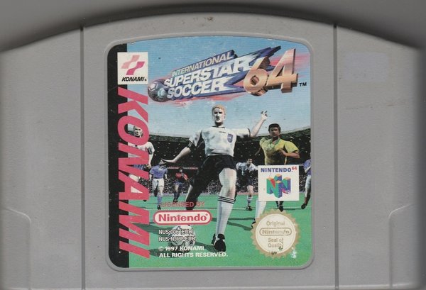 International Superstar Soccer 64, N 64