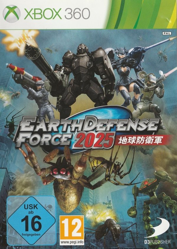 Earth Defense Force 2025, XBox 360