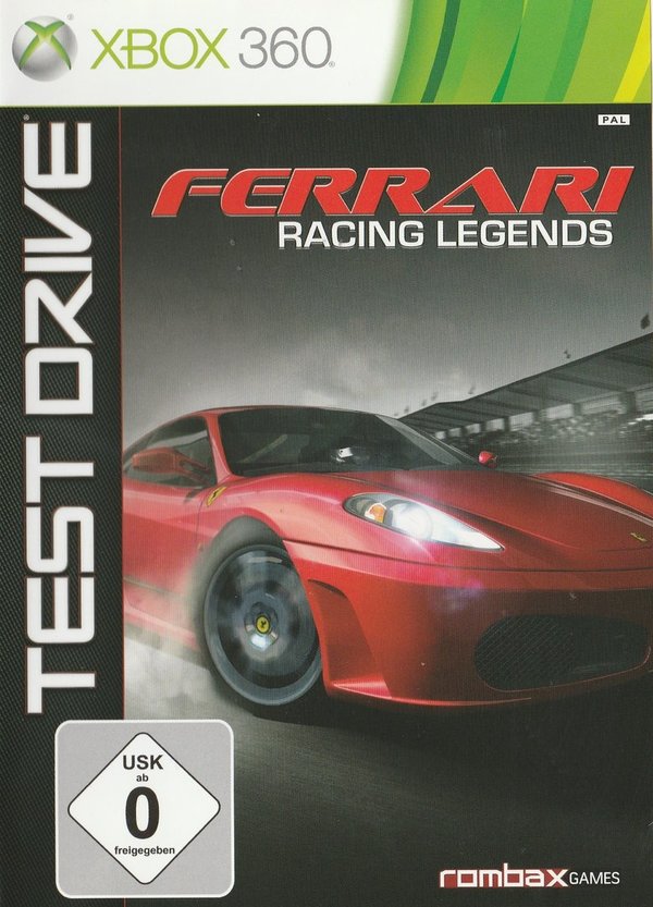 Test Drive Ferrari Racing Legends, XBox 360