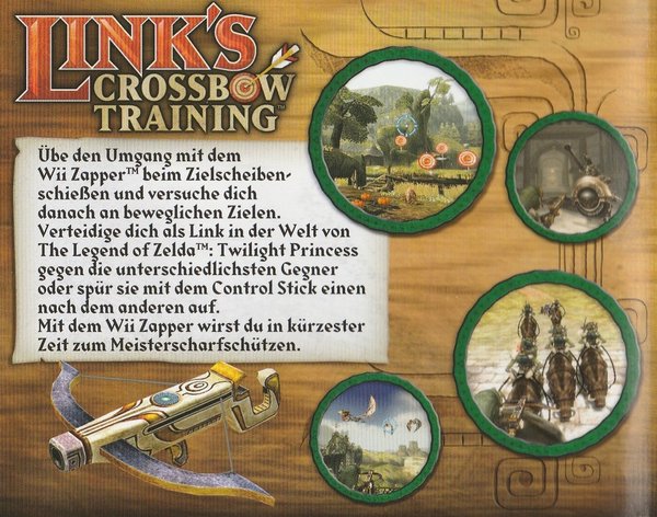 Link's Crossbow Training, ohne Wii - Zapper, Nintendo Wii