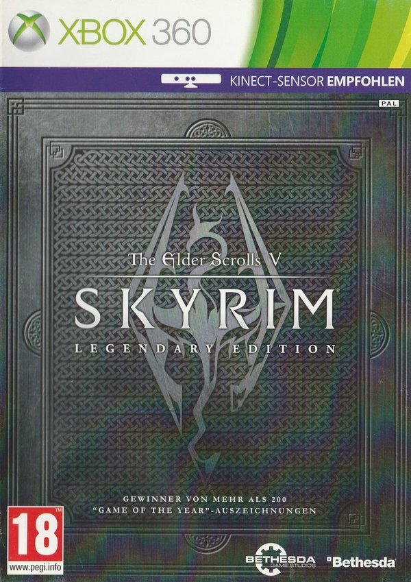 The Elder Scrolls V Skyrim Legendary Edition, ( PEGI ), XBox 360