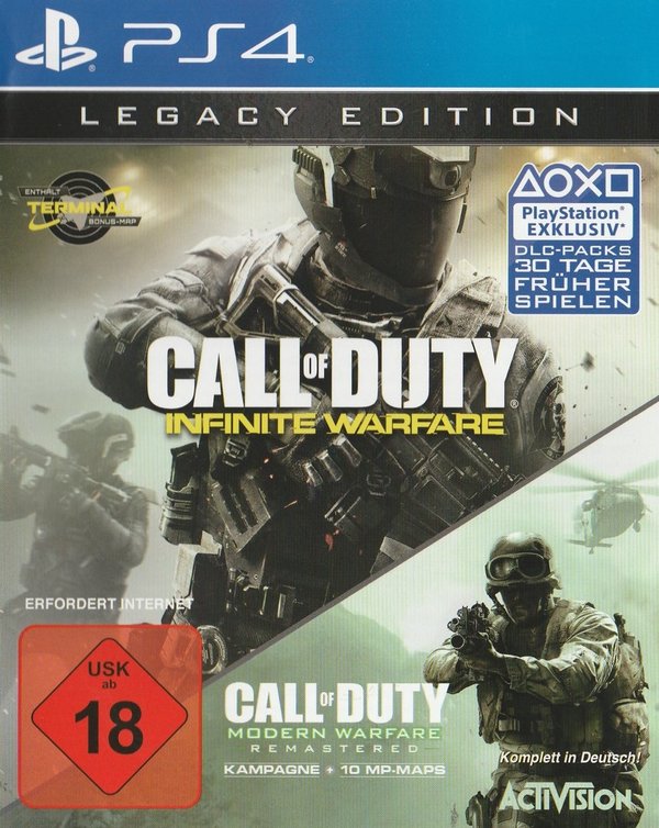 Call of Duty Infinite Warfare Legacy Edition, PS4