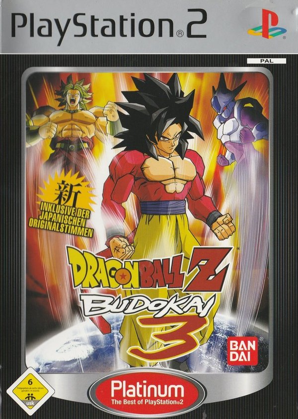 Dragonball Z Budokai 3, Platinum, PS2